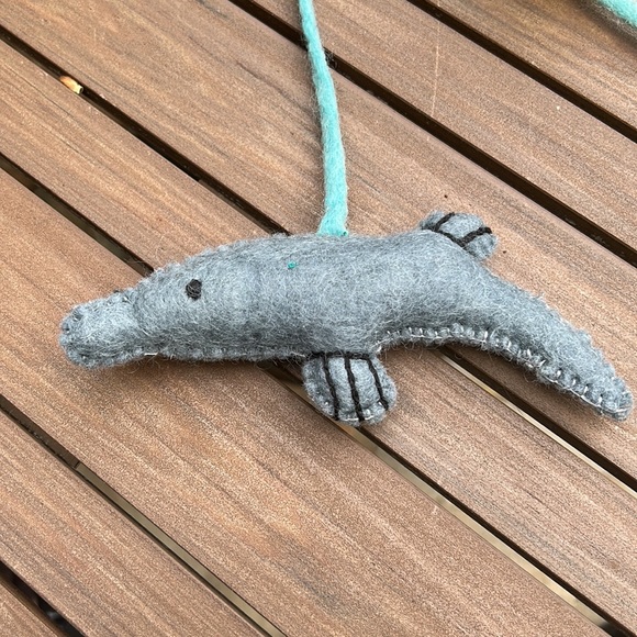 Crib Mobile Baby underwater theme octopus fish seahorse felt nursery ocean sea - Picture 5 of 12